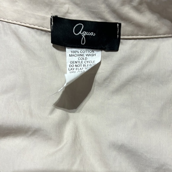 Aqua Khaki Button Down with Tiered Layered Look Dress! - Picture 8 of 8